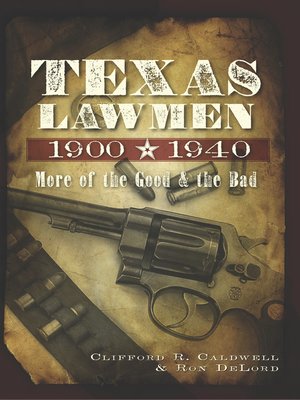 cover image of Texas Lawmen, 1900-1940